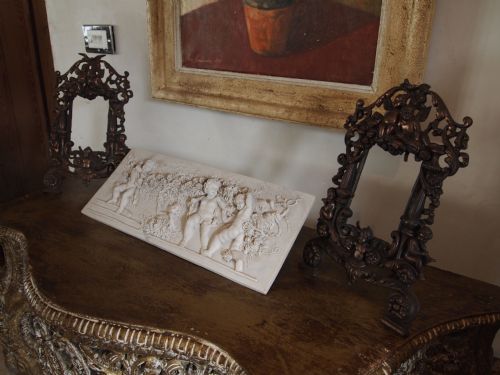 Picture Frames Pair of Picture Frames Victorian Cast Rd Numbered for 1886