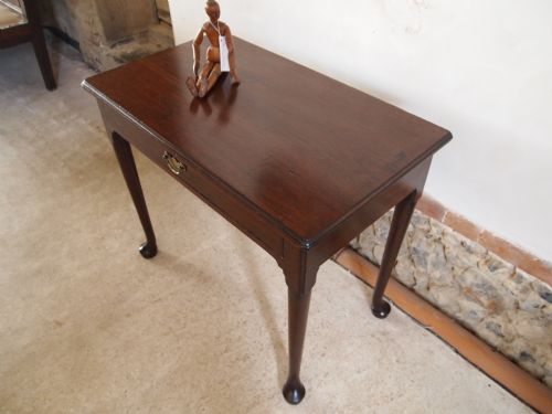 fig 2. Table lowboy George II single peice top c1750