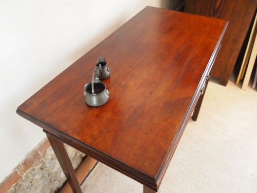 fig 1. Table console hall side George III Mahogany c1790