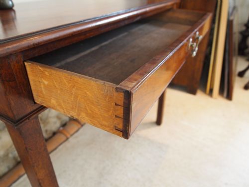 fig 2. Table console hall side George III Mahogany c1790