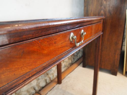 fig 3. Table console hall side George III Mahogany c1790
