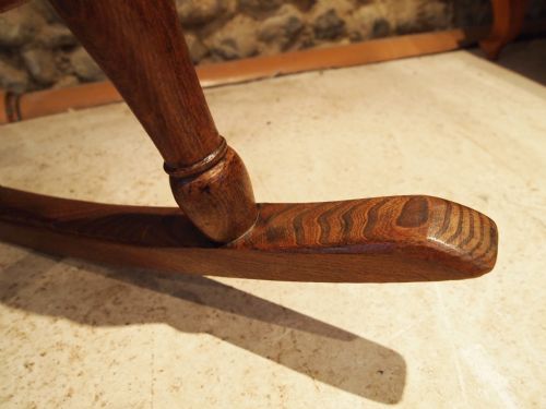 fig 2. Chair Windsor rocking chair Victorian Beech and Elm c1870 High Wycombe
