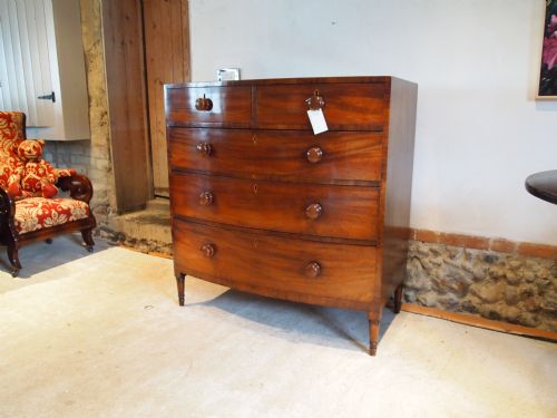 Chest of Drawers Fine Quality Regency Mahogany C1820