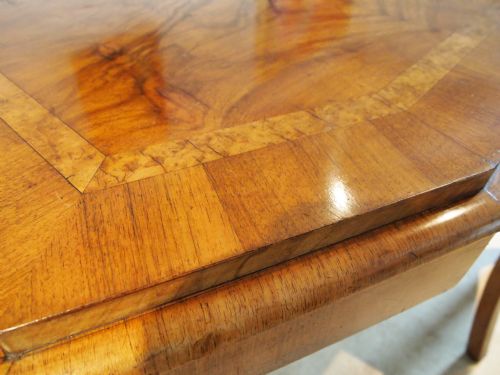 fig 2. Table and chairs Art Deco figured and burr Walnut c1920