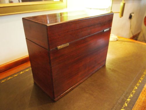 fig 3. Apothecary chest of drawers travelling chemist chest George IV Mahogany c1820