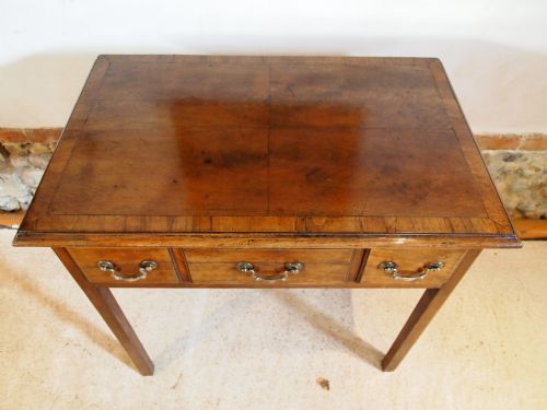 Table Lowboy Side Console Rare George II Walnut C1760