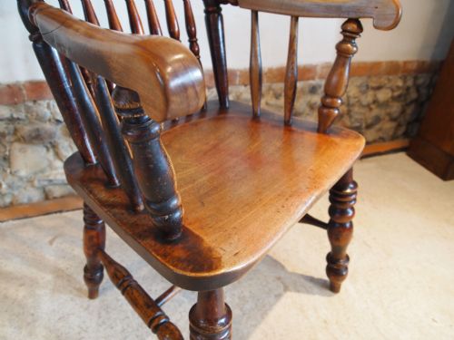 fig 2. Chair Windsor chair rare John Shadford Caistor Lincolnshire chair c1860