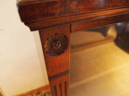 fig 1. Bookcase Edwardian Mahogany glazed dust free adjustable shelves c1900