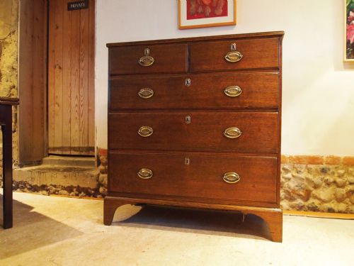 Chest of Drawers Fine Quality George III Oak C1800