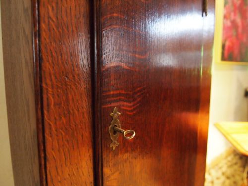 fig 1. Clock Longcase Grandfather clock William Francis Attleborough Norfolk c1800