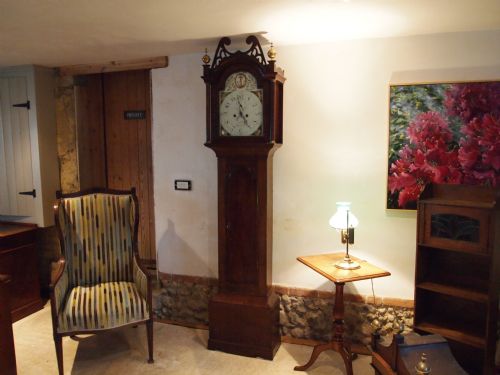 fig 3. Clock Longcase Grandfather clock William Francis Attleborough Norfolk c1800