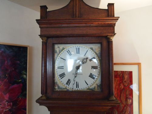 Clock Longcase Grandfather Clock John Neve Hingham Norfolk C1800