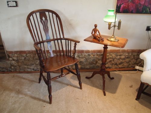 Chair Fine Victorian Windsor Armchair Lincolnshire Region Ash and Elm C1860
