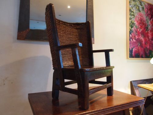 Chair Rare Liberty & Co Arts and Crafts Childs Orkney or Stronza Chair C1900