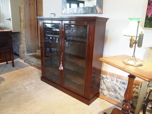 Bookcase Edwardian Mahogany C1900
