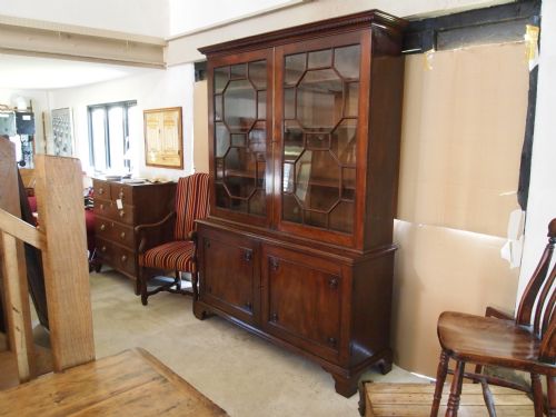 Bookcase Magnificent George III Mahogany Bookcase C1790