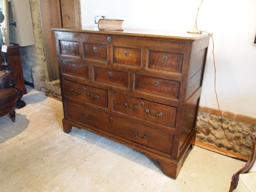 Chest Coffer Mule Chest George III Oak C1770