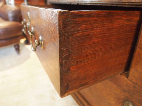 fig 3. Chest coffer Mule chest George III Oak c1770