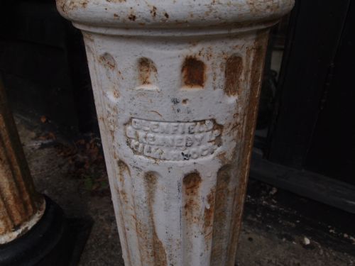 fig 1. A rare pair of Victorian cast iron fire hydrants Glenfield & Kennedy Kilmarnock