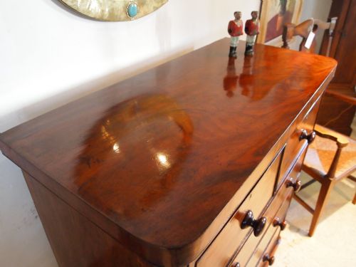 fig 1. Chest of drawers Victorian Mahogany c1870