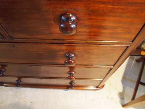 fig 2. Chest of drawers Victorian Mahogany c1870