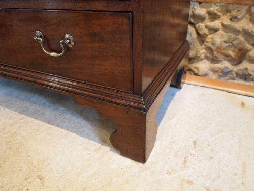 fig 2. Bureau small fine quality George III Mahogany bureau c1780