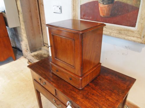 fig 2. Chest of drawers Victorian Mahogany miniature apprentice collectors chest c1880