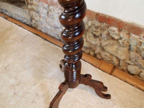 fig 1. Jardinere stand Victorian period inlaid Oak Dutch c1880