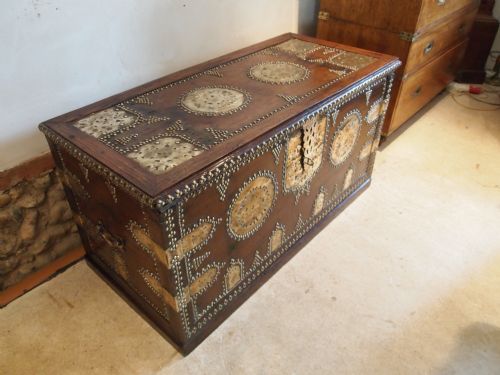 Chest Trunk Coffer Coffee Table Large Zanzibar Chest Victorian Period C1880