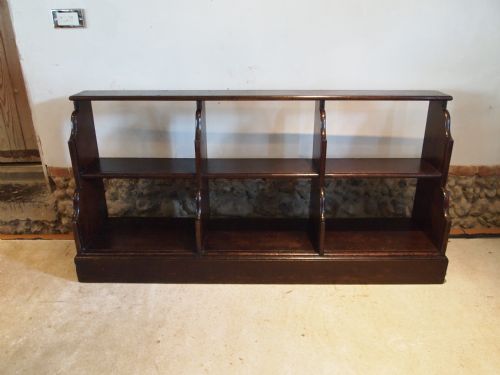 fig 1. Saddle horse boot rack tack shelves or bookcase Victorian Mahogany c1860