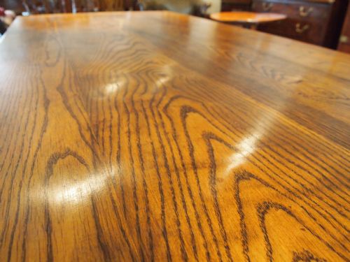 fig 2. Table English Oak refectory kitchen farmhouse dining table carved legs c1920