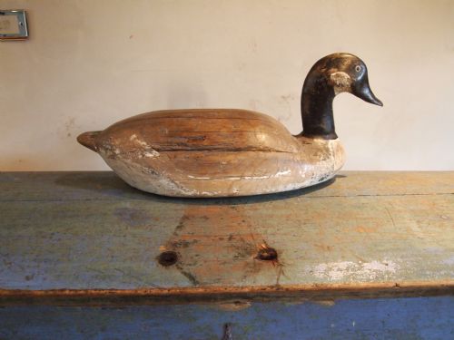 Folk Art Decoy Canadian Goose Crisfield Maryland C1900