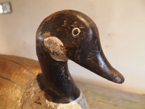 fig 2. Folk Art Decoy Canadian Goose Crisfield Maryland c1900