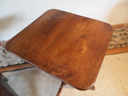 fig 1. Table fine quality George III solid Elm tripod table c1770