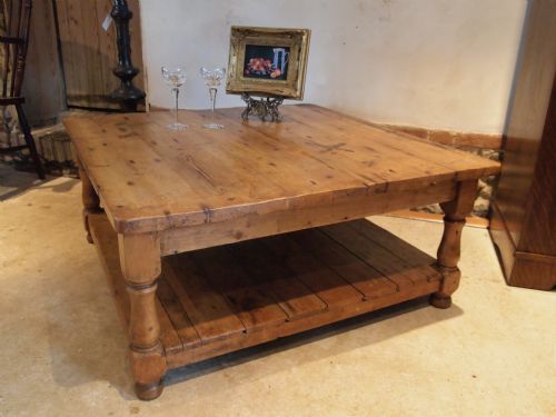 Table Coffee Table Victorian Pine