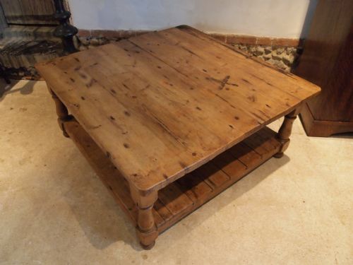 fig 1. Table coffee table Victorian Pine