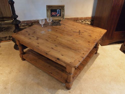 fig 2. Table coffee table Victorian Pine