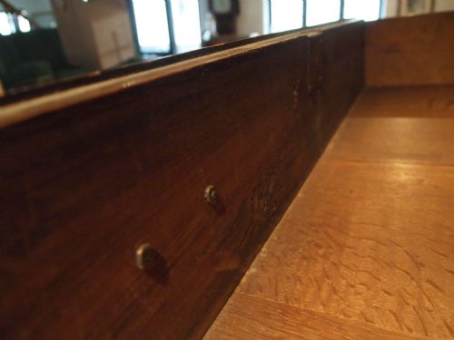 fig 1. Chest of drawers small George II Walnut chest on chest original brasses c1730