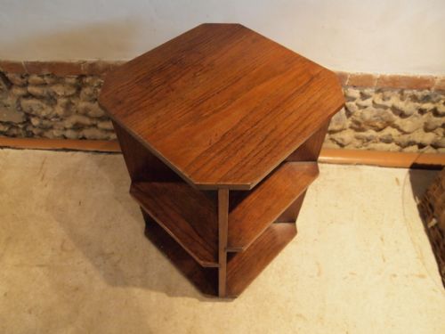fig 1. Table bookcase Art Deco Oak c1930