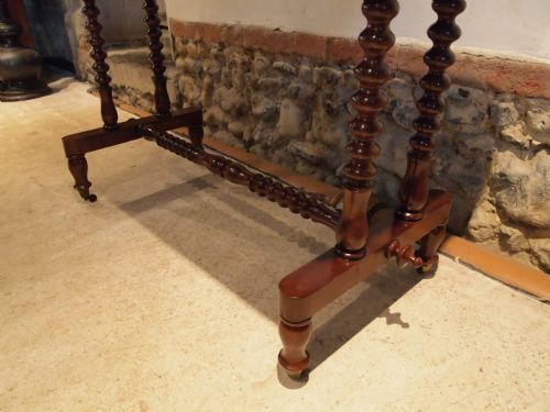 fig 1. Table Victorian Mahogany hall side console table c1880