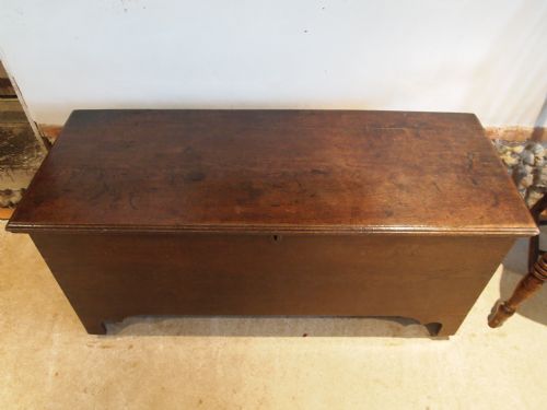 Coffer Chest Blanket Box George I Oak Traditional Six Plank Chest C1720