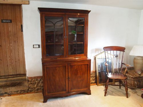 Bookcase George III Mahogany Fine Quality C1790