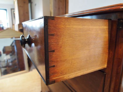 fig 3. Chest of drawers Finest quality Victorian Mahogany c1860
