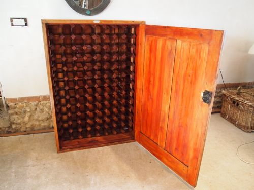 Cupboard Cabinet Rare Wine Bottle Storage by L Lumley and Co London C1920
