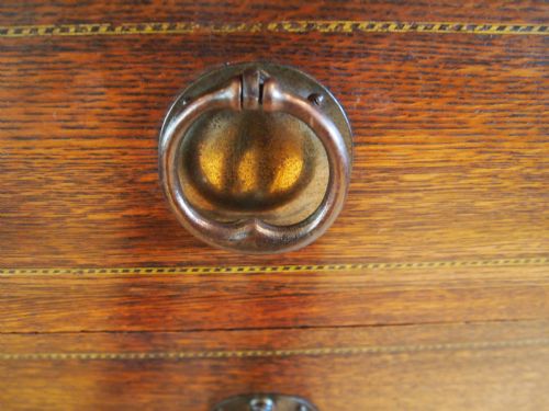 fig 1. Chest of drawers Arts and Crafts Oak c1900