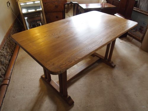 fig 1. Table refectory dining table Oak c1920