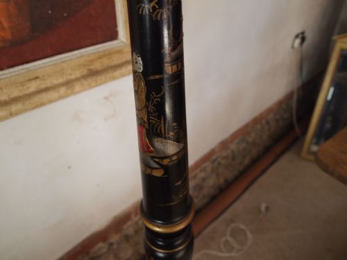 fig 1. Lamp Chinoiserie standard lamp c1920