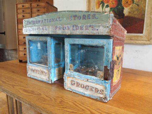fig 1. Folk art International Stores shop display c1910
