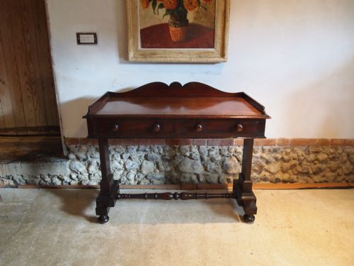 Desk Table Early Victorian Mahogany C1840