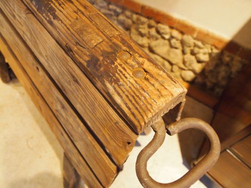fig 1. Saddle horse Victorian Pine with wheels c1890